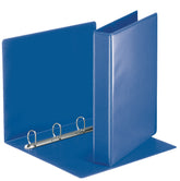 Esselte Essentials Presentation Ring Binder Polypropylene 4 D-Ring A4 30mm Rings Blue (Pack 10) 49715 DD